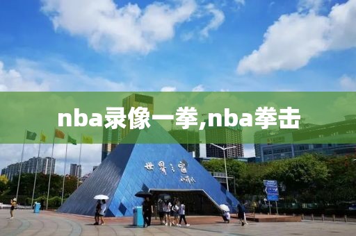 nba录像一拳,nba拳击