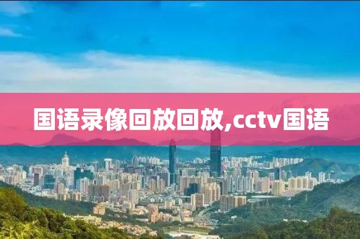 国语录像回放回放,cctv国语