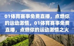 01体育赛事免费直播，点燃你的运动激情，01体育赛事免费直播，点燃你的运动激情之火