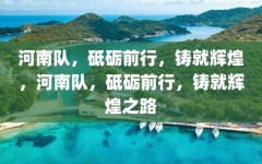 河南队，砥砺前行，铸就辉煌，河南队，砥砺前行，铸就辉煌之路