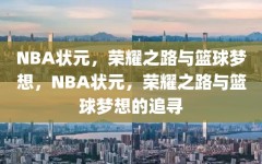 NBA状元，荣耀之路与篮球梦想，NBA状元，荣耀之路与篮球梦想的追寻