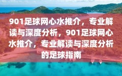 901足球网心水推介，专业解读与深度分析，901足球网心水推介，专业解读与深度分析的足球指南