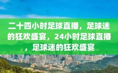 二十四小时足球直播，足球迷的狂欢盛宴，24小时足球直播，足球迷的狂欢盛宴