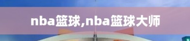 nba篮球,nba篮球大师