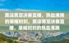 奥运男足决赛直播，热血沸腾的荣耀时刻，奥运男足决赛直播，荣耀时刻的热血沸腾