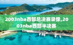 2003nba西部总决赛录像,2003nba西部半决赛