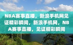 NBA赛事直播，新浪手机网见证精彩瞬间，新浪手机网，NBA赛事直播，见证精彩瞬间